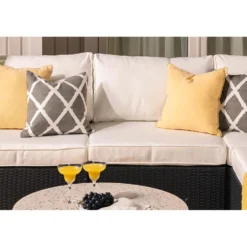 Loungegrupp Comfort Garden Bahamas 5-sits inkl. Dynor Utomhus