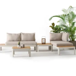 Loungegrupp LifestyleGarden Portals 4-sits med 2 bord