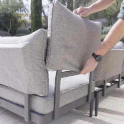 Loungegrupp LifestyleGarden TOPAZ vänster/höger 2-sitssoffa x 2