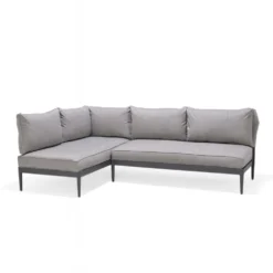 Loungegrupp LifestyleGarden TOPAZ vänster/höger 2-sitssoffa x 2