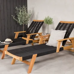Loungeset Venture Home Little John med Chania Bord Utomhus
