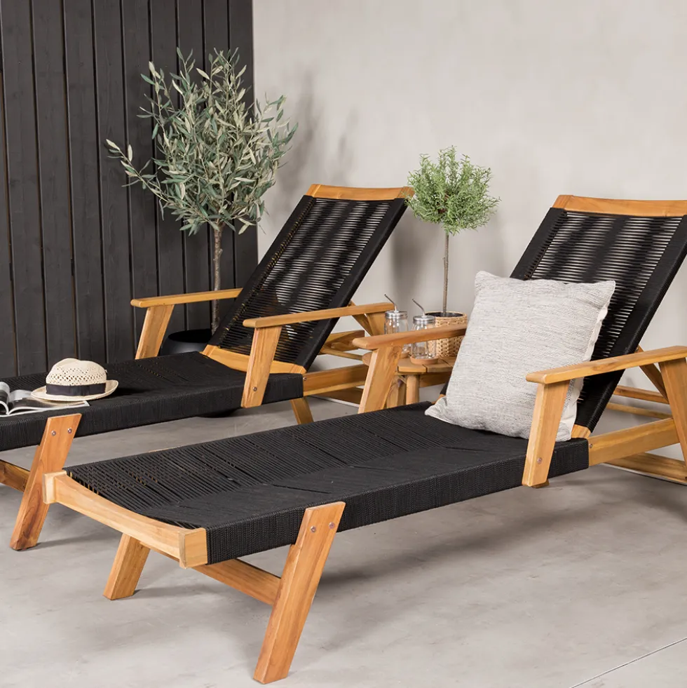 Loungeset Venture Home Little John med Chania Bord Utomhus