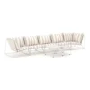 Loungesoffa Comfort Garden Usteryd utomhus rak 5-sits soffa