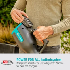 Lövblåsare Gardena PowerJet 18V P4A Komplett (2,5Ah batteri + standardladdare)
