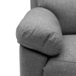 Massagestol Lykke Grå Fällbar Stol med Värmefunktion & Justerbara Massageområden