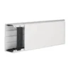 Matarkanal Hager LFH 60 x 110 mm 2 meter Halogenfri Vit RAL 9016