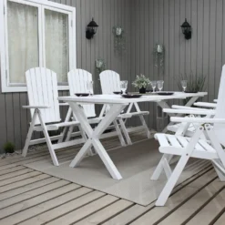 Matgrupp Baltic Garden Scottsdale 190 Med 6 Kungshamn Stolar