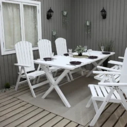 Matgrupp Baltic Garden Scottsdale 190 Med 6 Kungshamn Stolar