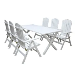 Matgrupp Baltic Garden Scottsdale 190 Med 6 Kungshamn Stolar