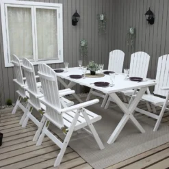 Matgrupp Baltic Garden Scottsdale 190 Med 6 Kungshamn Stolar