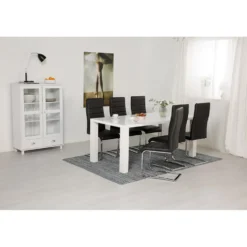 Matgrupp In Living Cibus med 6 Stol In Livingar