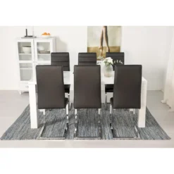 Matgrupp In Living Cibus med 6 Stol In Livingar