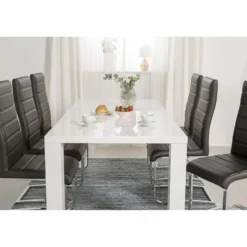 Matgrupp In Living Cibus med 6 Stol In Livingar
