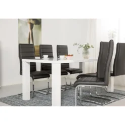 Matgrupp In Living Cibus med 6 Stol In Livingar