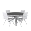 Matgrupp Utomhus Venture Home Copacabana med 4 Aspen Trädgårdsstolar