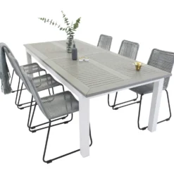 Matgrupp Venture Home Aleyna 224/324 med 6 Leon Stolar