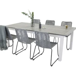 Matgrupp Venture Home Aleyna 224/324 med 6 Leon Stolar