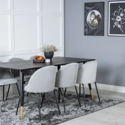 Matgrupp Venture Home Disa med 6 Wrigley Stolar