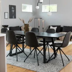 Matgrupp Venture Home Ina med 6 Pobbie Stolar