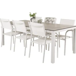 Matgrupp Venture Home Lea 205 med 6 Siri Matstolar