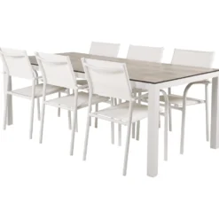 Matgrupp Venture Home Lea 205 med 6 Siri Matstolar