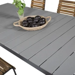 Matgrupp Venture Home Lova 160/240 med 6 Berfin Matstolar