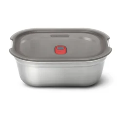 Matlåda Black+Blum Steel Box Grå/Röd