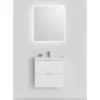 Möbelpaket Hafa Neat med Lådor och Spegel Store Square LED