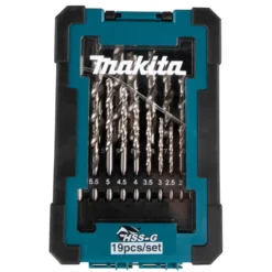 Metallborrsats Makita D-67549 19 delar