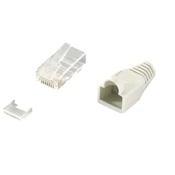 Modularplugg LogiLink Cat6 Oskärm 100 st