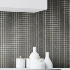 Mosaik Arredo Fingerprint Svart 2x2 cm