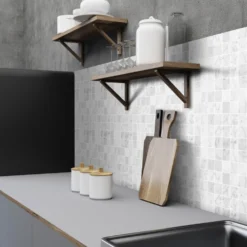 Mosaik Arredo Marmor Arredo Carrara Matt Vit 5x5 cm