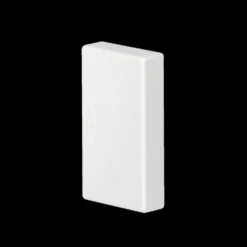 Ändstycke till Matarkanal Hager LF/LFH Flexibel 20 x 35 mm Halogenfri Vit RAL 9016