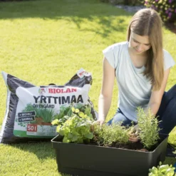 Odlingslåda Biolan med Underbevattning & Livsmedelklassad PP-plast, Självbevattnande