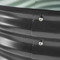 Odlingslåda Metalcraft Galvaniserat Stål 240 cm