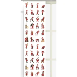 Panellängd Arvidssons Textil Kalendertomtar