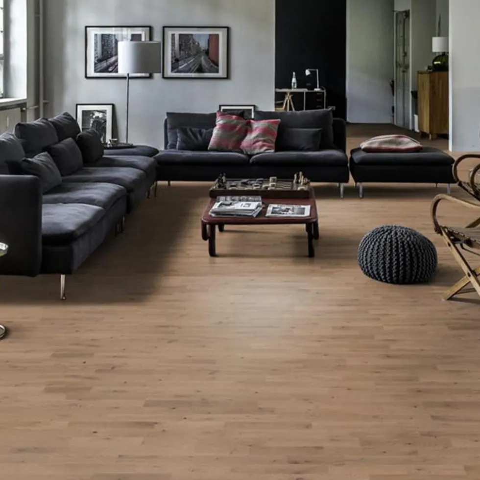 Parkettgolv Kährs Beyond Retro Frozen Hazelnut Ultramatt Lack Ek 3-Stav