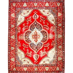 Persisk Matta Arkiio Tabriz Vintage Original 255x333
