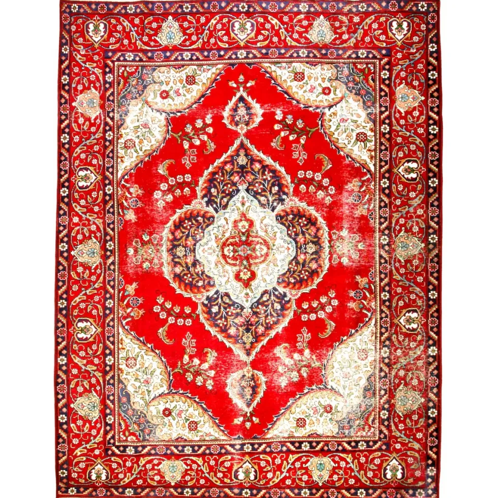Persisk Matta Arkiio Tabriz Vintage Original 255x333
