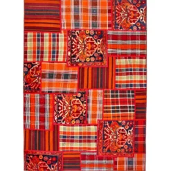 Persisk Patchworkmatta Arkiio Flerfärgad 165x234