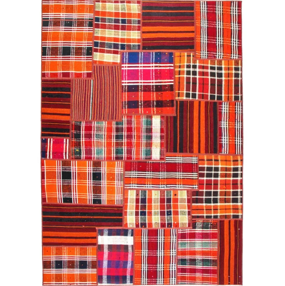 Persisk Patchworkmatta Arkiio Flerfärgad 164x236