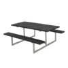 Picknickbord PLUS Basic Plast Svart Utomhus
