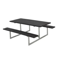 Picknickbord PLUS Basic Plast Svart Utomhus