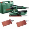 Planslip Bosch Power Tools PSS 250 AE med Väska & Slippapper