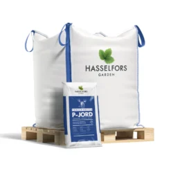 Planteringsjord Hasselfors Garden Storsäck 1500L, Trädgårdsjord för Inomhus- & Utomhusodling
