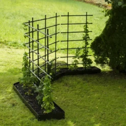 Planteringskant Flexigarden Svart 120 mm Skarvplåt