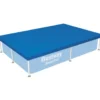Poolöverdrag Bestway Flowclear Rektangulärt 2,21 x 1,5 m