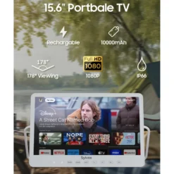 Portabel Utomhus TV Sylvox Smart 15,6tum