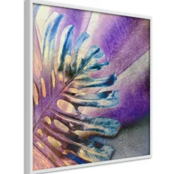 Poster Artgeist Affisch Colourful Monstera