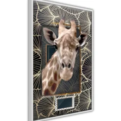 Poster Artgeist Affisch Giraffe